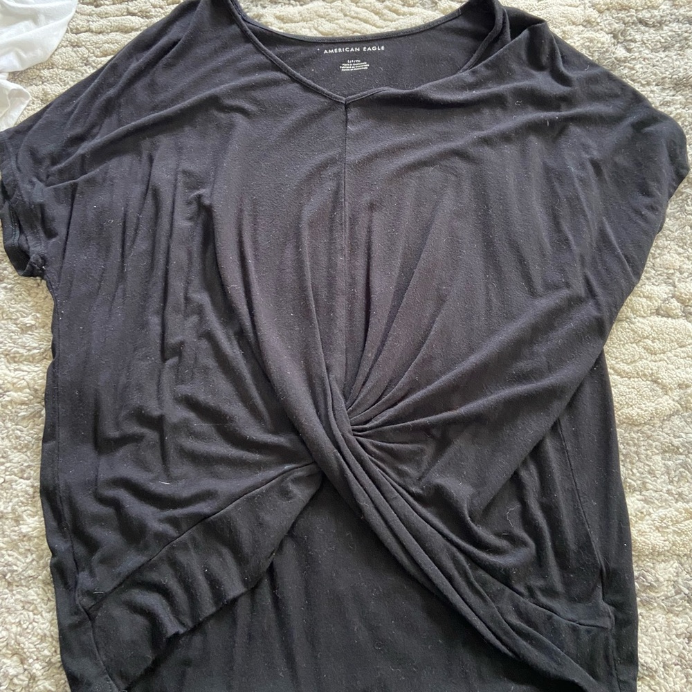 American eagle crossed shirt